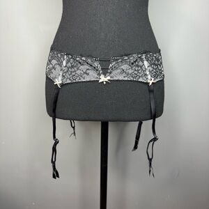 Victoria's Secret Black and White Lace Lingerie